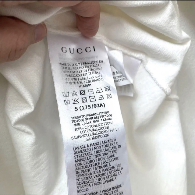 Gucci(グッチ)の【箱つき】 GUCCI(グッチ)×ドラえもん☆大人気☆コラボTシャツM Lサイズ メンズのトップス(Tシャツ/カットソー(半袖/袖なし))の商品写真