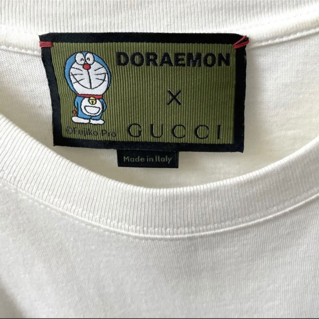 GUCCI - 【箱つき】 GUCCI(グッチ)×ドラえもん☆大人気☆コラボT GUCCI - 【箱つき】 GUCCI(グッチ)×ドラえもん☆大人気☆コラボT