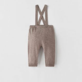 ザラキッズ(ZARA KIDS)のメリノウールパンツ　サスペンダー(カバーオール)