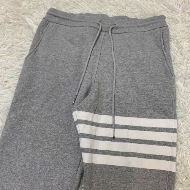 THOM BROWNE - THOM BROWNE 4bar 定番 スウェット パンツ グレー 1 Mの