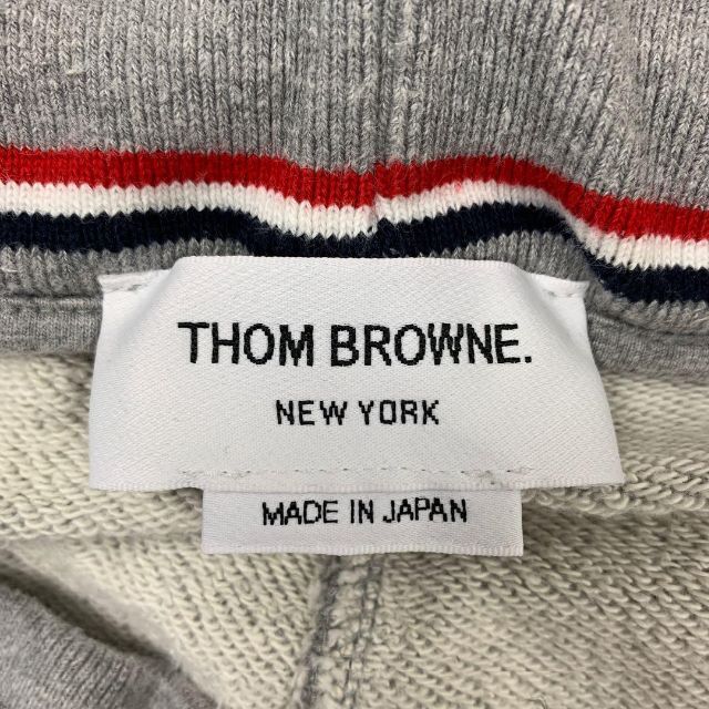THOM BROWNE - THOM BROWNE 4bar 定番 スウェット パンツ グレー 1 Mの