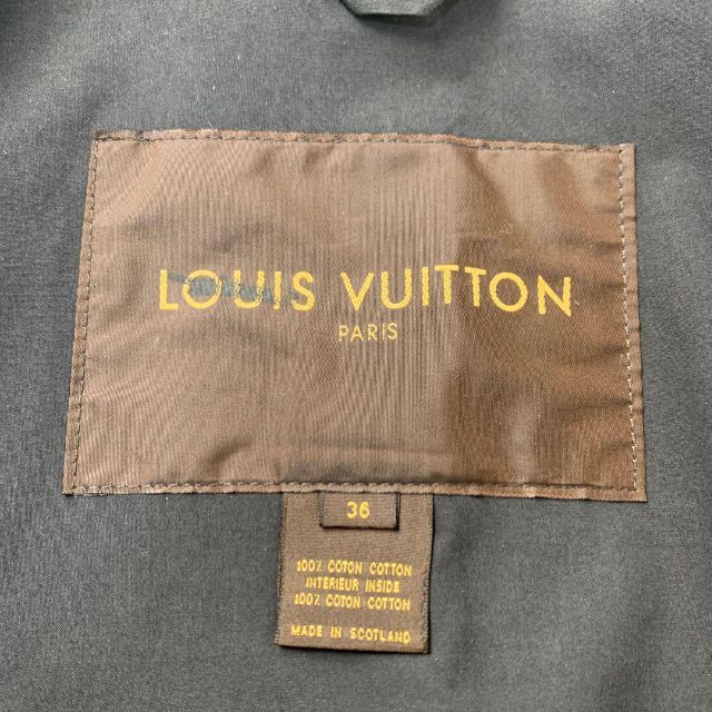 LOUIS VUITTON マッキントッシュ モノグラム トレンチコート 36