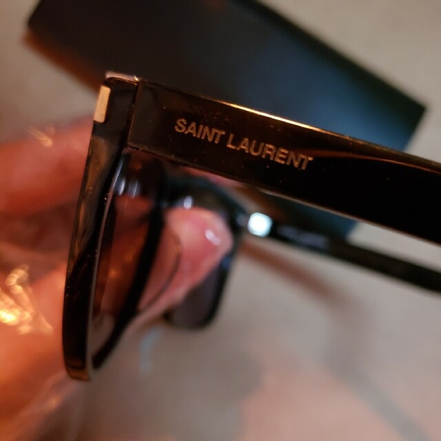 Yves Saint Laurent(イヴサンローラン)のSAINT LAURENT SL1/F COMBI 001 スクエア型 セルフ メンズのファッション小物(サングラス/メガネ)の商品写真