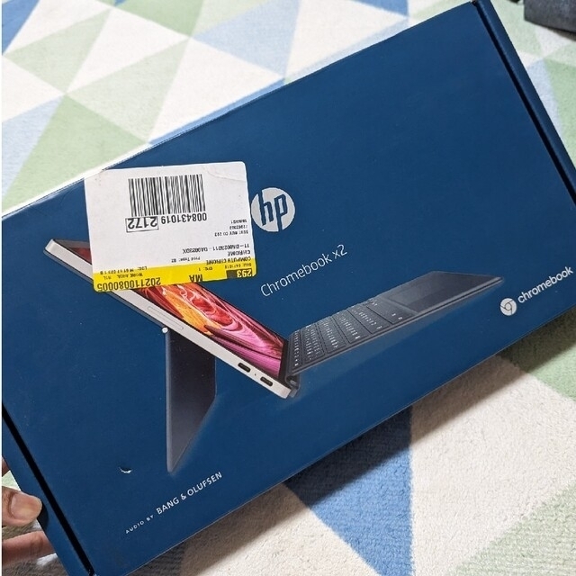 HP(ヒューレットパッカード)のChromebook HP x2 11 8GB/USキー + ケース + マウス スマホ/家電/カメラのPC/タブレット(タブレット)の商品写真