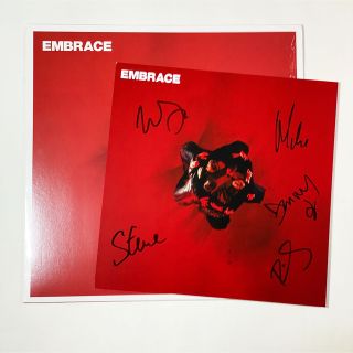 直筆サイン入り Embrace Out Of Nothing レコード LP