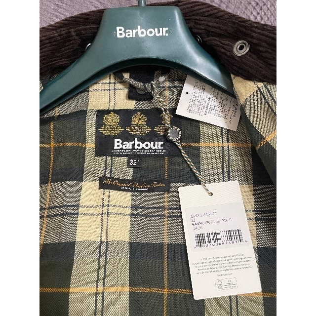 Barbour(バーブァー)のBarbour SL BORDER SAGE メンズのジャケット/アウター(ステンカラーコート)の商品写真