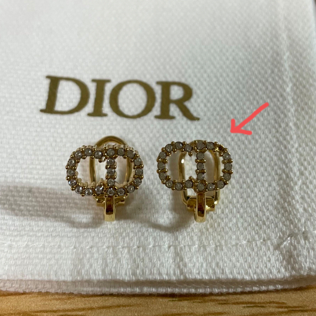 Dior(ディオール)のお値下げ中！【DIOR正規品】イヤリング レディースのアクセサリー(イヤリング)の商品写真