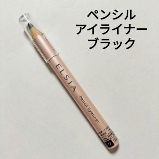 コーセー(KOSE)のコーセー  セルフル エルシア ペンシルアイライナー BK 001 ブラック(アイライナー)