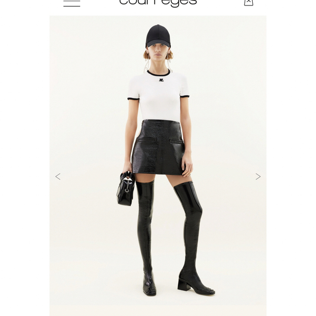 Courreges(クレージュ)のクレージュ　Tシャツ レディースのトップス(Tシャツ(半袖/袖なし))の商品写真