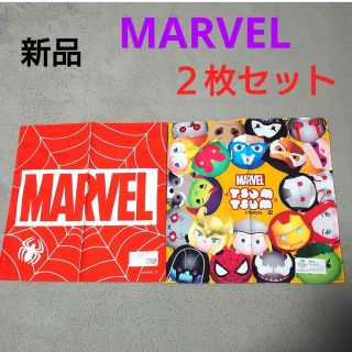 マーベル(MARVEL)の新品　MARVEL　ハンカチ　２枚セット(キャラクターグッズ)