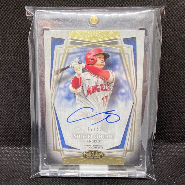 お見舞い MLB 限定 50枚 カード 直筆サイン Topps 2022 大谷翔平