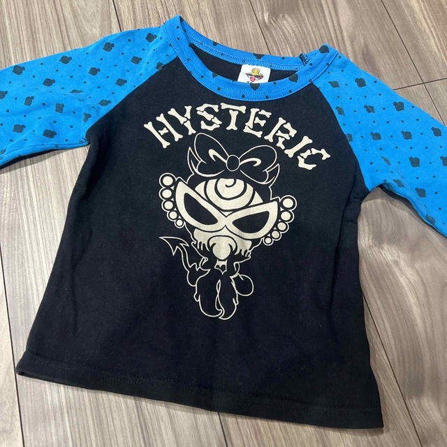 HYSTERIC MINI(ヒステリックミニ)の美品　ヒステリックミニ　ロンT 100 ヒスミニ キッズ/ベビー/マタニティのキッズ服女の子用(90cm~)(Tシャツ/カットソー)の商品写真