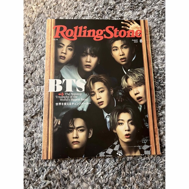 防弾少年団(BTS)(ボウダンショウネンダン)の雑誌 Rolling Stones  BTS  エンタメ/ホビーの雑誌(音楽/芸能)の商品写真