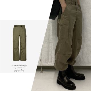 バレンシアガ  22AW  699613 TKP27 マルチポケットカーゴロングパンツ メンズ S