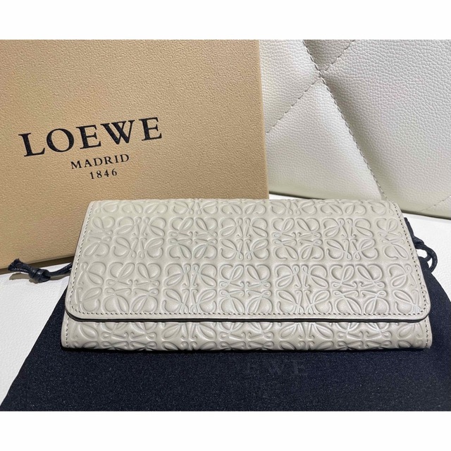 LOEWE ロエベ リピート アナグラム 長財布-