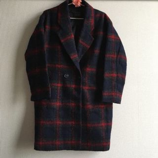 ダブルクローゼット(w closet)のw closet チェック柄チェスターコート(チェスターコート)