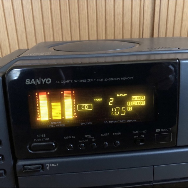 【伝説のCDコンポ】SANYO PH-Z300 ズーシーン ジャンク 昭和レトロ - 5