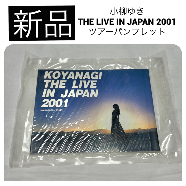 新品　小柳ゆき THE LIVE IN JAPAN 2002 ツアーパンフレット