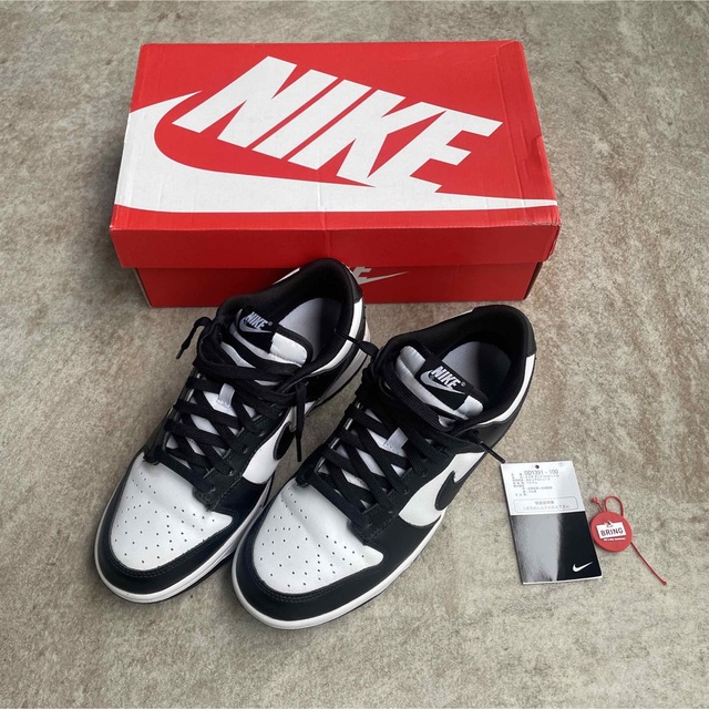 【NIKE】DUNK LOW RETRO WHITE/BLACK