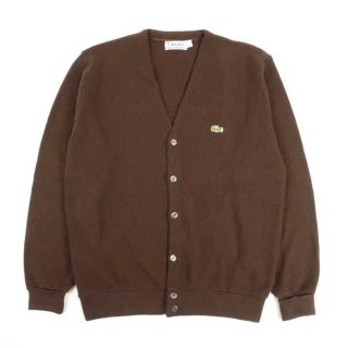 ラコステ(LACOSTE)のタイムセール LACOSTE カーディガン ブラウン(カーディガン)