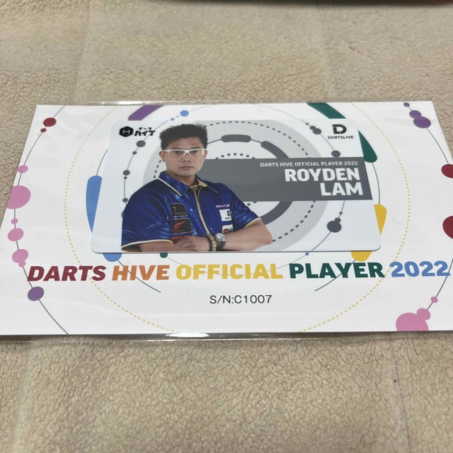 DARTSLIVE(ダーツライブ)のロイデン ラム DARTSLIVEカード エンタメ/ホビーのテーブルゲーム/ホビー(ダーツ)の商品写真