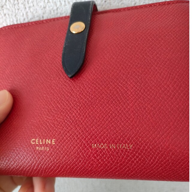 celine(セリーヌ)のCELINE ストラップウォレット ミディアム 旧ロゴ レディースのファッション小物(財布)の商品写真