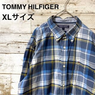 トミーヒルフィガー(TOMMY HILFIGER)のトミーヒルフィガー TOMMY HILFIGER チェック 7分丈シャツ(シャツ)