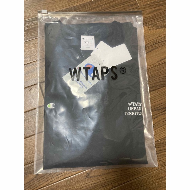 Wtaps x Champion Academy LS "Black"Tシャツ/カットソー(七分/長袖)