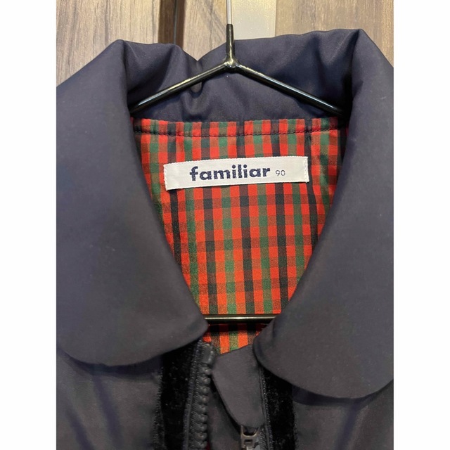 familiar(ファミリア)のファミリア ダウンジャケット 90 キッズ/ベビー/マタニティのキッズ服女の子用(90cm~)(ジャケット/上着)の商品写真