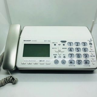 シャープ(SHARP)のSHARP UX-600CL-W 本体のみ【美品】(その他)