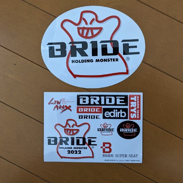 BRIDE ステッカー 自動車/バイクの自動車/バイク その他(その他)の商品写真