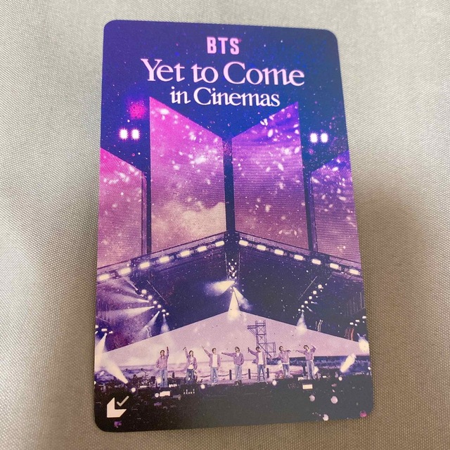 BTS ムビチケ 未使用 yet to come  エンタメ/ホビーのタレントグッズ(アイドルグッズ)の商品写真