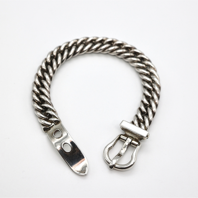 Hermes(エルメス)の【希少】 hermes ブックルセリエ MM アングレーズ ブレスレット メンズのアクセサリー(ブレスレット)の商品写真