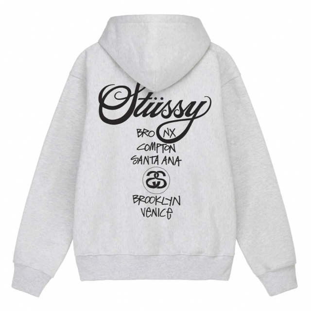 ステューシー sttusy WORLD TOUR HOODIE 1