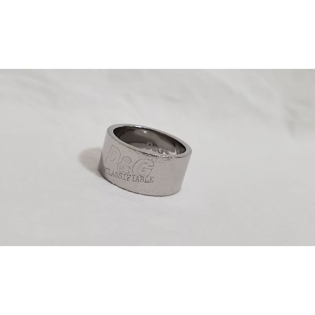 DOLCE&GABBANA(ドルチェアンドガッバーナ)の正規 ドルチェ＆ガッバーナ D&Gロゴ×UNCLASSIFIABLEリング 22 メンズのアクセサリー(リング(指輪))の商品写真