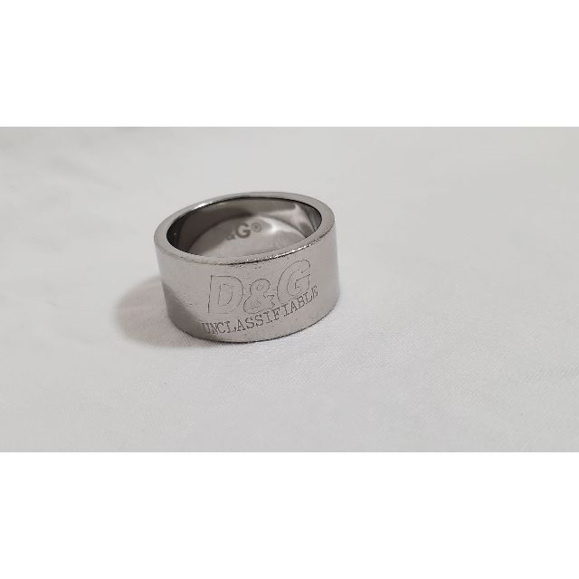 DOLCE&GABBANA(ドルチェアンドガッバーナ)の正規 ドルチェ＆ガッバーナ D&Gロゴ×UNCLASSIFIABLEリング 22 メンズのアクセサリー(リング(指輪))の商品写真