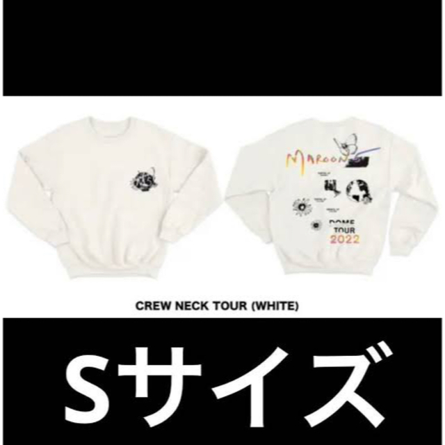 maroon5 グッズ　world tour crew neck tour