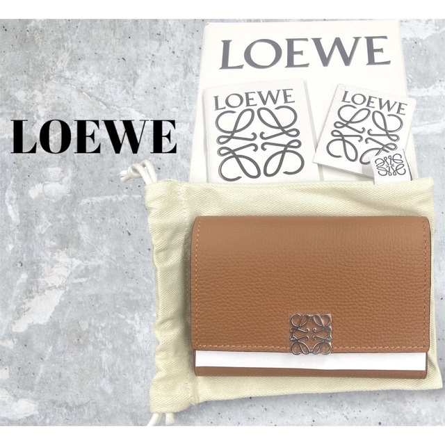 人気特価激安 LOEWE 新品未使用 ロエベ LOEWEミニ財布 アナグラム