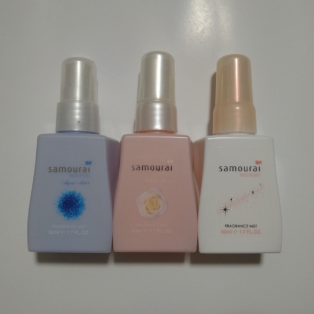 SAMOURAI(サムライ)の【ｺﾛﾝ50ml】サムライウーマン【3本ｾｯﾄ】 コスメ/美容の香水(香水(女性用))の商品写真