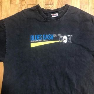 ヘインズ(Hanes)の00s Hanes BLUES BASH R&B SOUL Tシャツ 黒 XXL(Tシャツ/カットソー(半袖/袖なし))