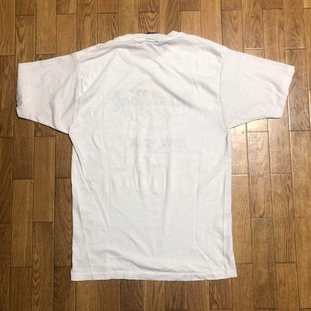 80s USA製 Hard Rock CAFE Tシャツ 白 M シングル