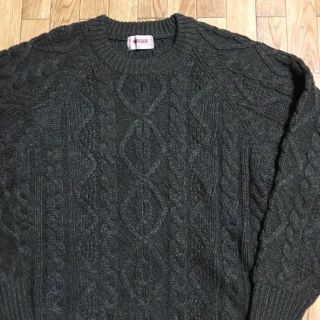 McGREGOR - 90s McGREGOR ケーブル ウールニット 深緑 Mサイズの通販 ...
