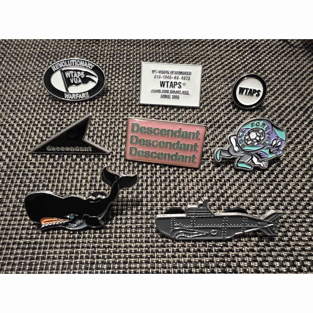 wtaps descendant pin pins ピン　ピンズ　ピンバッジ