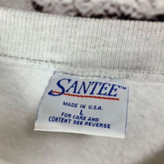 【US古着】SANTEE　made in U.S.A トレーナー　スウェット メンズのトップス(スウェット)の商品写真