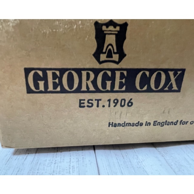 GEORGE COX(ジョージコックス)の新品未使用ジョージコックス☆☆イングランド☆☆レースアップブーツ メンズの靴/シューズ(ブーツ)の商品写真