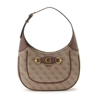 ゲス(GUESS)の【ブラウン(LGW)】GUESS ハンドバッグ (W)IZZY Hobo(ハンドバッグ)