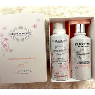 ロクシタン(L'OCCITANE)の最終値下げ‼️近日削除【未使用】ロクシタン レーヌブランシュ 洗顔＆化粧水(化粧水/ローション)