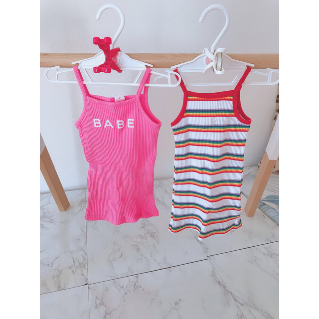 キャミワンピース♡ baby キッズ/ベビー/マタニティのキッズ/ベビー/マタニティ その他(その他)の商品写真