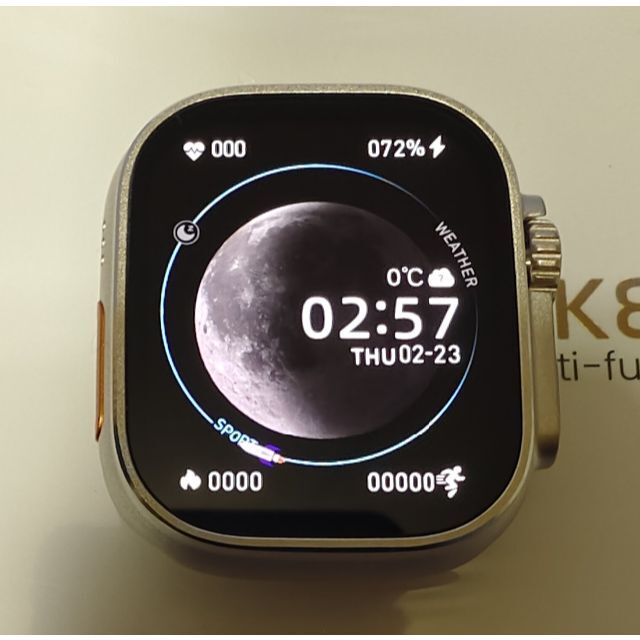 【新品】HK8 Pro Ultra スマートウォッチ本体　AppleWatch風