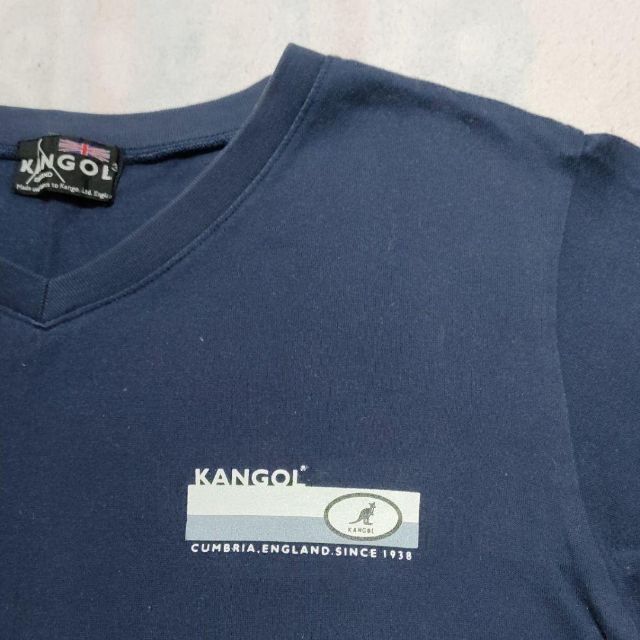 KANGOL(カンゴール)のKANGOL　カンゴール　Tシャツ　カットソー　半袖　ロゴプリント レディースのトップス(Tシャツ(半袖/袖なし))の商品写真